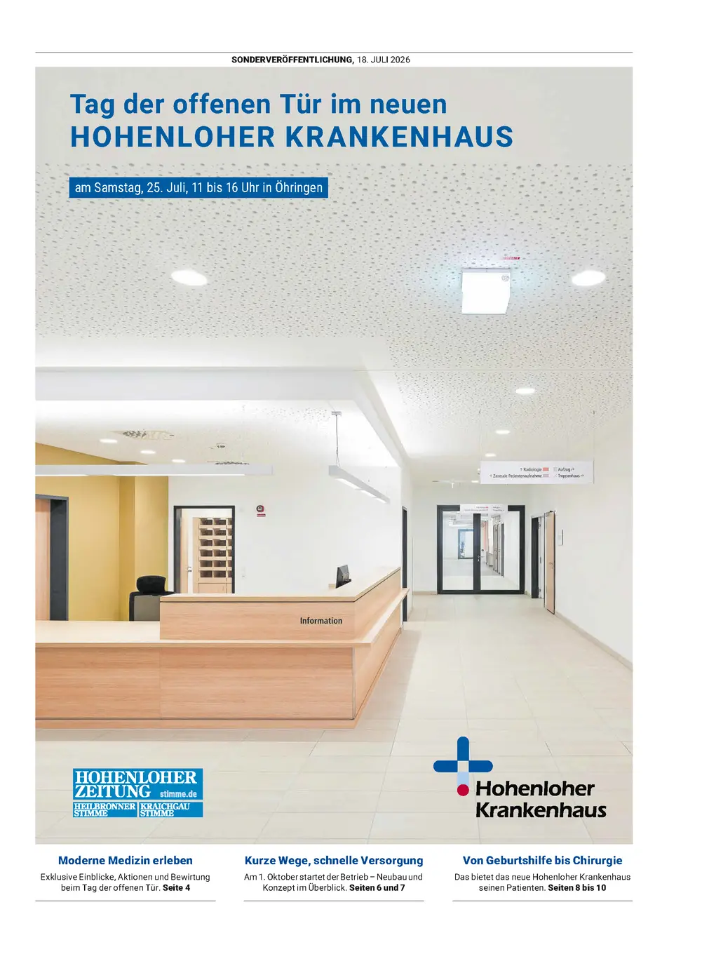Seiten aus Hohenloher Krankenhaus