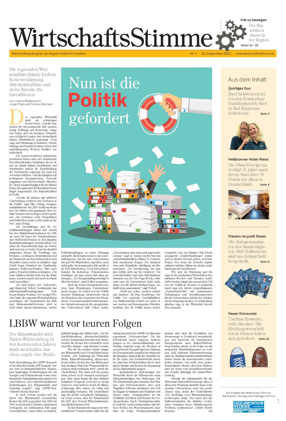Titelseite_WirtschaftsStimme_09_2023