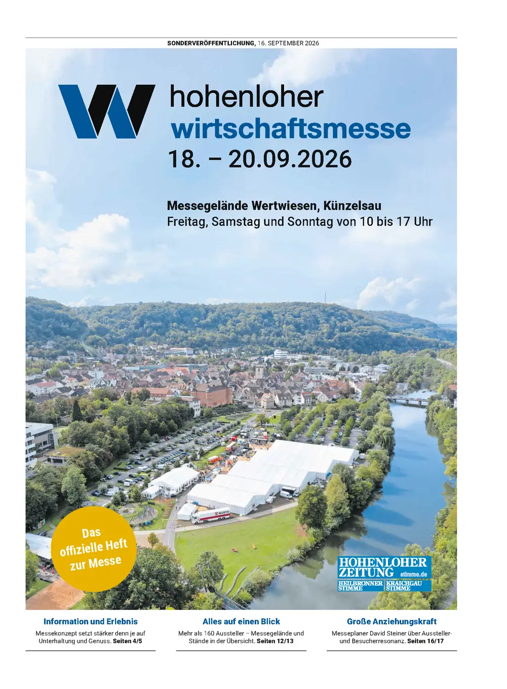 Titelseite_Wirtschaftsmesse Künzelsau